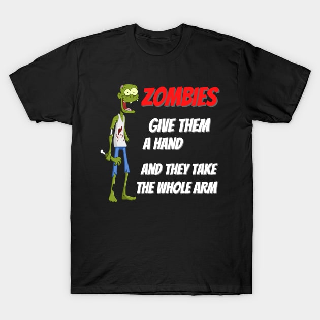 Zombies T-Shirt by Warp9